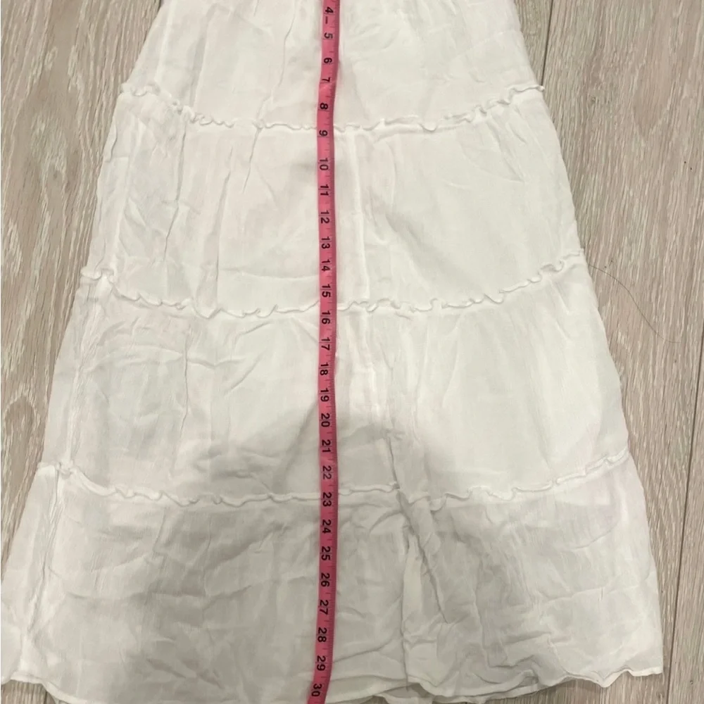 Hollister White Maxi Skirt XXS - Picture 5 of 6